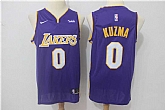 Nike Los Angeles Lakers #0 Kyle Kuzma Purple Swingman Stitched NBA Jersey,baseball caps,new era cap wholesale,wholesale hats
