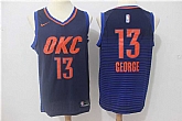 Nike Oklahoma City Thunder #13 Paul George Navy Swingman Stitched NBA Jersey,baseball caps,new era cap wholesale,wholesale hats