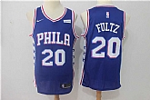 Nike Philadelphia 76ers #20 Markelle Fultz Blue Swingman Stitched NBA Jersey,baseball caps,new era cap wholesale,wholesale hats