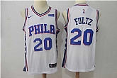 Nike Philadelphia 76ers #20 Markelle Fultz White Swingman Stitched NBA Jersey,baseball caps,new era cap wholesale,wholesale hats