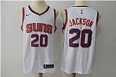 Nike Phoenix Suns #20 Josh Jackson White Swingman Stitched NBA Jersey(Without The Sponsor Logo),baseball caps,new era cap wholesale,wholesale hats