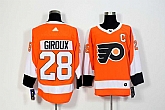Philadelphia Flyers #28 Claude Giroux Orange Adidas Stitched Jersey,baseball caps,new era cap wholesale,wholesale hats