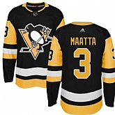 Pittsburgh Penguins #3 Olli Maatta Black Alternate Adidas Stitched Jersey DingZhi,baseball caps,new era cap wholesale,wholesale hats