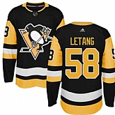 Pittsburgh Penguins #58 Kris Letang Black Alternate Adidas Stitched Jersey DingZhi,baseball caps,new era cap wholesale,wholesale hats