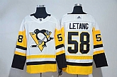 Pittsburgh Penguins #58 Kris Letang White Adidas Stitched Jersey,baseball caps,new era cap wholesale,wholesale hats