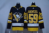 Pittsburgh Penguins #59 Jake Guentzel Black Adidas Stitched Jersey,baseball caps,new era cap wholesale,wholesale hats