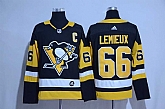 Pittsburgh Penguins #66 Mario Lemieux Black With C Patch Adidas Stitched Jersey,baseball caps,new era cap wholesale,wholesale hats