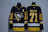 Pittsburgh Penguins #71 Evgeni Malkin Black Adidas Stitched Jersey,baseball caps,new era cap wholesale,wholesale hats