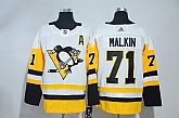 Pittsburgh Penguins #71 Evgeni Malkin White Adidas Stitched Jersey,baseball caps,new era cap wholesale,wholesale hats