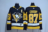 Pittsburgh Penguins #87 Sidney Crosby Black With C Patch Adidas Stitched Jersey,baseball caps,new era cap wholesale,wholesale hats
