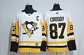 Pittsburgh Penguins #87 Sidney Crosby White With C Patch Adidas Stitched Jersey,baseball caps,new era cap wholesale,wholesale hats