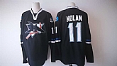 San Jose Sharks #11 Nolan Black Adidas Stitched Jersey,baseball caps,new era cap wholesale,wholesale hats