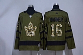 Toronto Maple Leafs #16 Mitch Marner Green Salute to Service Adidas Stitched Jersey,baseball caps,new era cap wholesale,wholesale hats