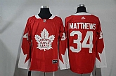 Toronto Maple Leafs #34 Auston Matthews Red Adidas Stitched Jersey,baseball caps,new era cap wholesale,wholesale hats