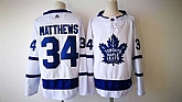Toronto Maple Leafs #34 Auston Matthews White Adidas Stitched Jersey,baseball caps,new era cap wholesale,wholesale hats