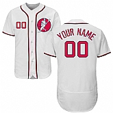 Washington Nationals White Men's Customized New Design Jersey,baseball caps,new era cap wholesale,wholesale hats