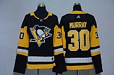 Women Pittsburgh Penguins #30 Matt Murray Black Adidas Jersey,baseball caps,new era cap wholesale,wholesale hats