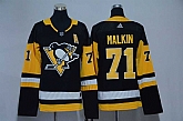 Women Pittsburgh Penguins #71 Evgeni Malkin Black Adidas Jersey,baseball caps,new era cap wholesale,wholesale hats