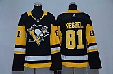Women Pittsburgh Penguins #81 Phil Kessel Black Adidas Jersey,baseball caps,new era cap wholesale,wholesale hats