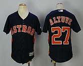Youth Houston Astros #27 Jose Altuve Navy Cool Base Stitched MLB Jerseys,baseball caps,new era cap wholesale,wholesale hats