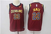 Youth Nike Cleveland Cavaliers #23 LeBron James Red Swingman Stitched NBA Jersey