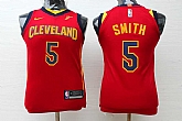 Youth Nike Cleveland Cavaliers #5 J.R. Smith Red Replica Stitched NBA Jersey,baseball caps,new era cap wholesale,wholesale hats