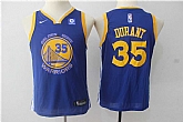 Youth Nike Golden State Warriors #35 Kevin Durant Blue Swingman Stitched NBA Jersey,baseball caps,new era cap wholesale,wholesale hats