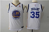 Youth Nike Golden State Warriors #35 Kevin Durant White Swingman Stitched NBA Jersey,baseball caps,new era cap wholesale,wholesale hats