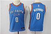 Youth Nike Oklahoma City Thunder #0 Russell Westbrook Blue Swingman Stitched NBA Jersey,baseball caps,new era cap wholesale,wholesale hats