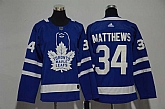 Youth Toronto Maple Leafs #34 Auston Matthews Blue Adidas Jersey,baseball caps,new era cap wholesale,wholesale hats