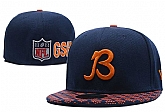 Bears Team Logo Navy Fitted Hat LXMY2,baseball caps,new era cap wholesale,wholesale hats