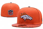 Broncos Team Logo Orange Fitted Hat LXMY,baseball caps,new era cap wholesale,wholesale hats