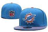 Dolphins Team Logo Blue Fitted Hat LXMY,baseball caps,new era cap wholesale,wholesale hats