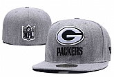 Packers Team Logo Gray Fitted Hat LXMY,baseball caps,new era cap wholesale,wholesale hats