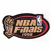 Stitched 1998 NBA Finals Jersey Patch Chicago Bulls Utah Jazz