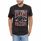Atlanta Falcons 2017 Super Bowl Li Black Men's Short Sleeve T-Shirt,baseball caps,new era cap wholesale,wholesale hats