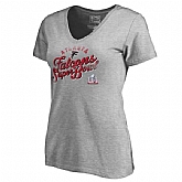 Atlanta Falcons 2017 Super Bowl Li Grey Women's Short Sleeve T-Shirt,baseball caps,new era cap wholesale,wholesale hats