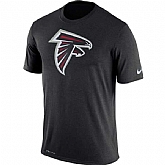 Atlanta Falcons Nike Legend Logo Essential 3 Performance T-Shirt Black,baseball caps,new era cap wholesale,wholesale hats