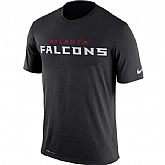 Atlanta Falcons Nike Legend Wordmark Essential 3 Performance T-Shirt Black,baseball caps,new era cap wholesale,wholesale hats