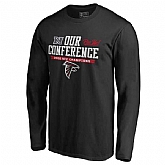 Atlanta Falcons Our Conference 2016 NFC Champions Black Men's Long Sleeve T-Shirt,baseball caps,new era cap wholesale,wholesale hats