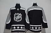 Customized Men's Black 2017 All-Star Pacific Division Stitched NHL Jersey