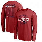 New England Patriots 2016 Conference Champions Red Men's Long Sleeve T-Shirt,baseball caps,new era cap wholesale,wholesale hats