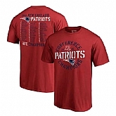 New England Patriots 2016 Conference Champions Red Men's Short Sleeve T-Shirt,baseball caps,new era cap wholesale,wholesale hats