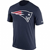 New England Patriots Nike Legend Logo Essential 3 Performance T-Shirt Navy,baseball caps,new era cap wholesale,wholesale hats