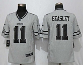 Nike Dallas Cowboys #11 Beasley Nike Gridiron Gray II Stitched Limited Jersey,baseball caps,new era cap wholesale,wholesale hats
