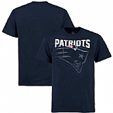 Nike New England Patriots Blue Short Sleeve Men's T-Shirt,baseball caps,new era cap wholesale,wholesale hats