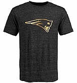 Nike Patriots Black Pro Line Gold Collection Tri-Blend Men's Short Sleeve T-Shirt,baseball caps,new era cap wholesale,wholesale hats