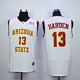 Arizona Stata Sun Devils #13 James Harden White College Stitched Jersey,baseball caps,new era cap wholesale,wholesale hats