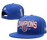 Chicago Cubs Royal 2016 World Series Champions Adjustable Hat,baseball caps,new era cap wholesale,wholesale hats