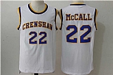 Crenshaw #22 McCall White Stitched Movie Stitched Jersey,baseball caps,new era cap wholesale,wholesale hats